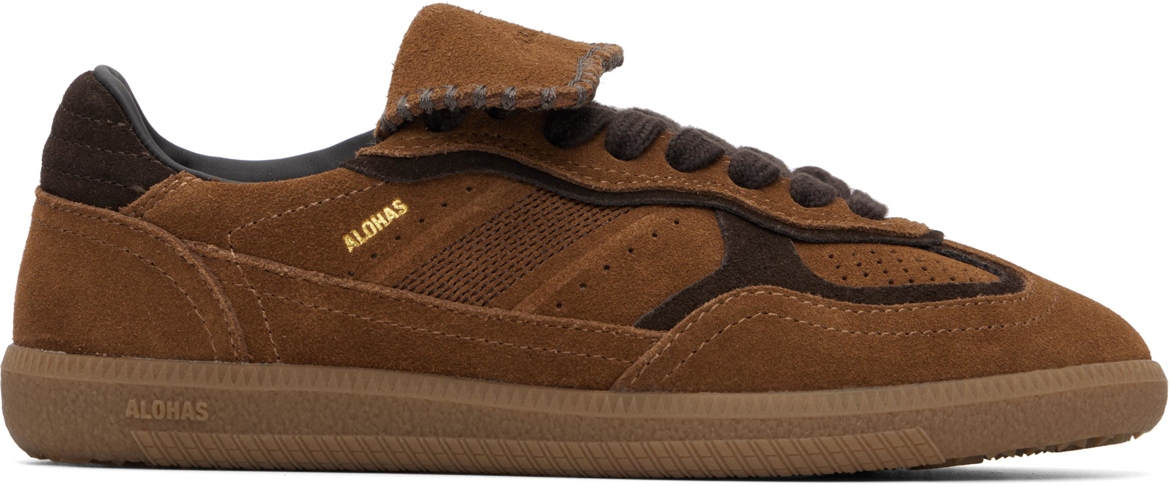 Brown Tb.490 Club Leather Sneakers by ALOHAS