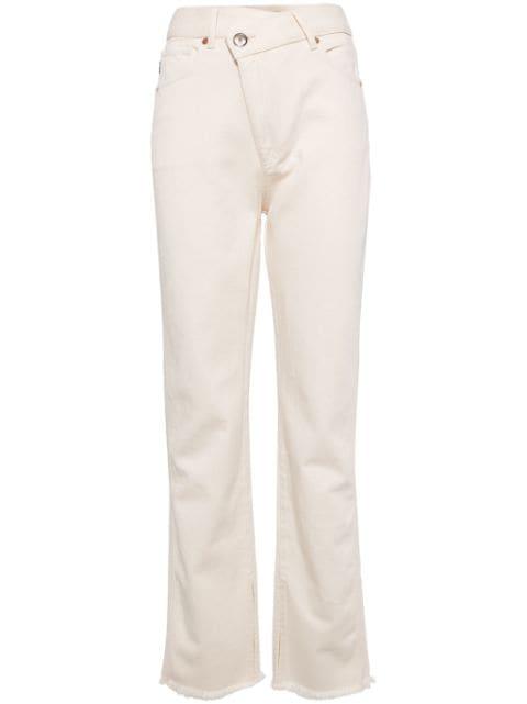 Kansas high-rise straight-leg jeans by ALOHAS