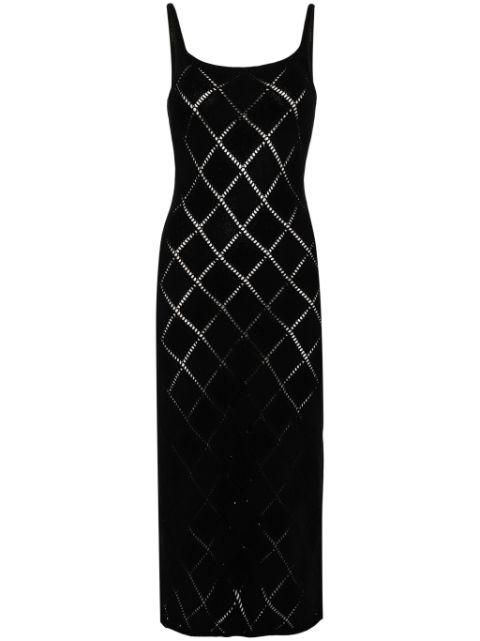 Loud pointelle-knit dress by ALOHAS