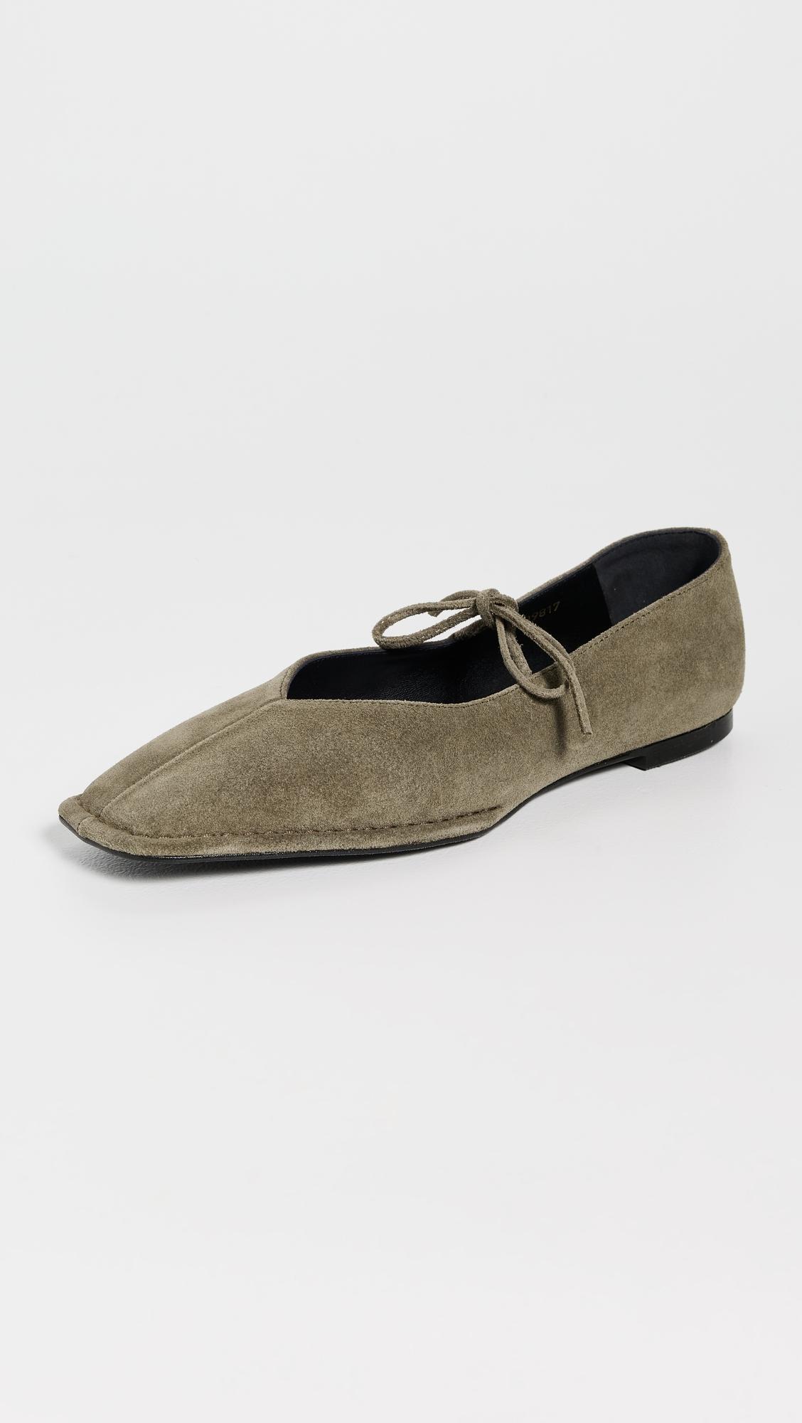 Sway Suede Ballet Flats by ALOHAS
