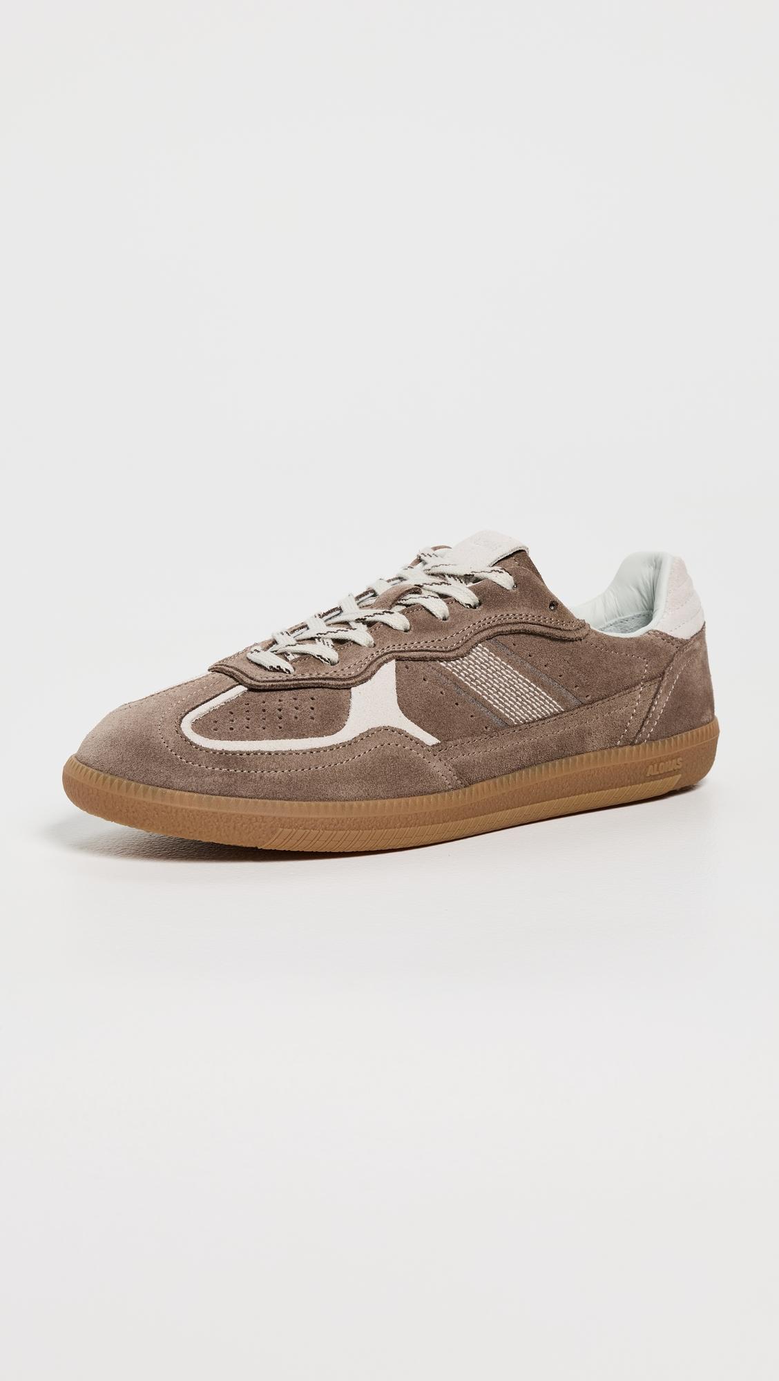 Tb.490 Rife Taupe Leather Sneakers by ALOHAS