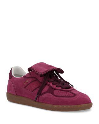Women's TB 490 Club Suede Raspberry Leather Sneakers by ALOHAS
