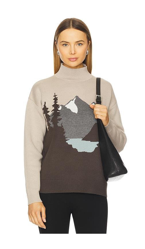 Alp N Rock Simran Mock Neck Sweater in Grey by ALP N ROCK