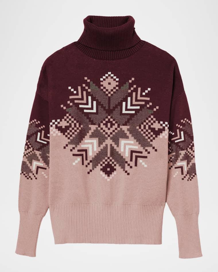 Snowflake Ellis Turtleneck Sweater by ALP N ROCK Snowflake Ellis Turtleneck Sweater by ALP N ROCK