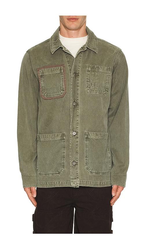 ALPHA INDUSTRIES CTN Chore Coat in Army by ALPHA INDUSTRIES