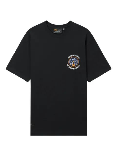 Air Force-patch T-shirt by ALPHA INDUSTRIES
