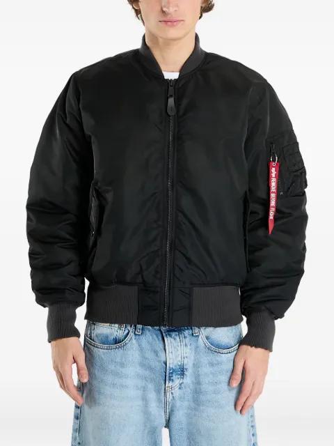 Alpha Industries MA-1 Distressed internal pocket bomber jacket by ALPHA INDUSTRIES