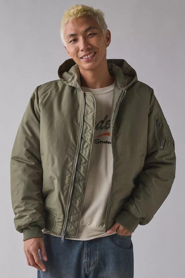 Alpha Industries MA-1 Hooded Flight Jacket by ALPHA INDUSTRIES