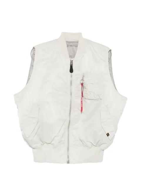 MA-1 Heritage sleeveless gilet by ALPHA INDUSTRIES