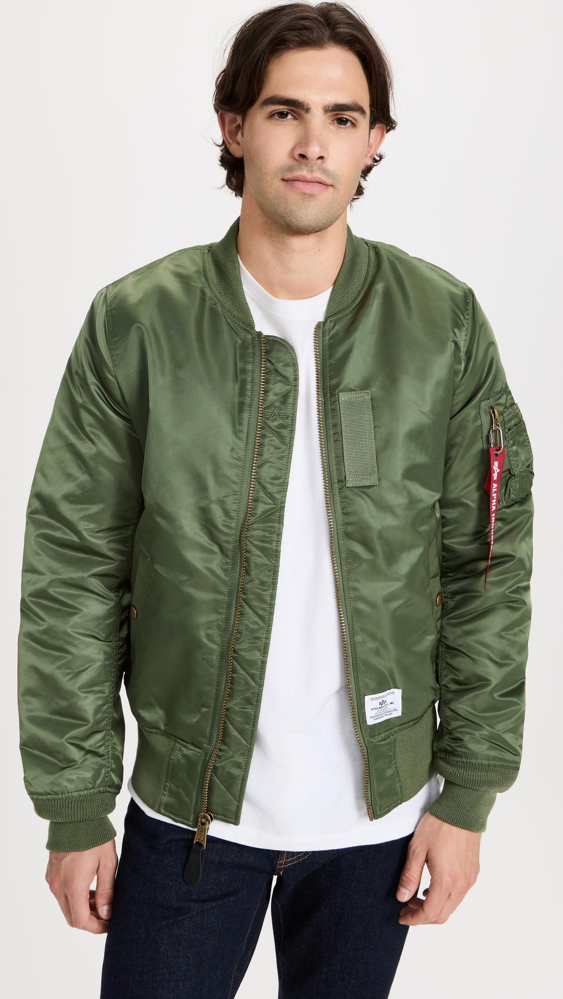 MA-1 Regular Fit Flight Jacket by ALPHA INDUSTRIES