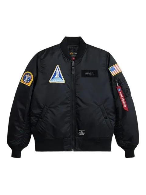 MA-1 nasa-patched jacket by ALPHA INDUSTRIES