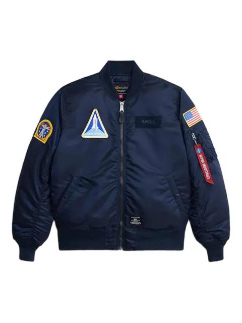 MA-1 space-shuttle patched jacket by ALPHA INDUSTRIES