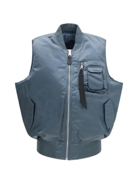 MA-1 utility gilet by ALPHA INDUSTRIES