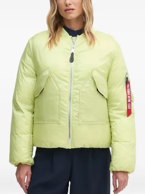MA-1 zip pocket jacket by ALPHA INDUSTRIES