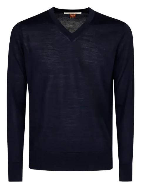 V-neck wool sweater by ALPHA INDUSTRIES