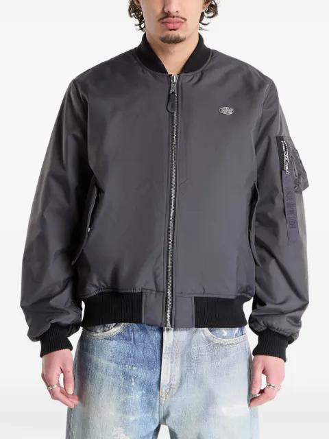 World Logo MA-1 bomber jacket by ALPHA INDUSTRIES