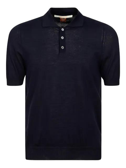 button-fastening polo shirt by ALPHA INDUSTRIES