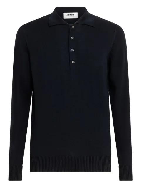 buttoned polo shirt by ALPHA INDUSTRIES