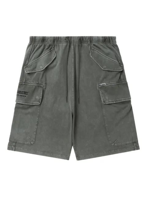 cotton cargo shorts by ALPHA INDUSTRIES