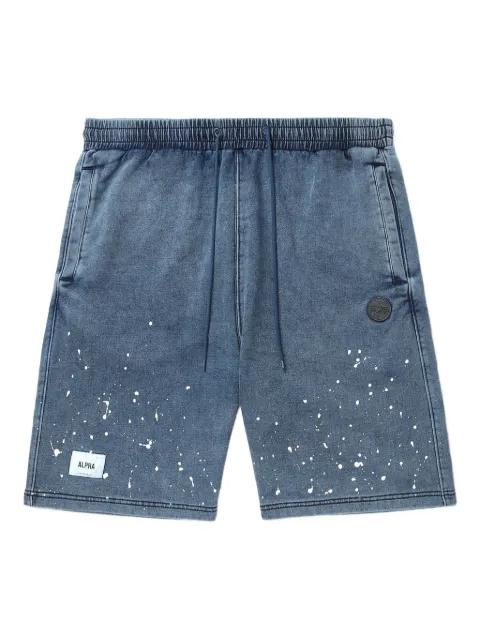 denim shorts by ALPHA INDUSTRIES