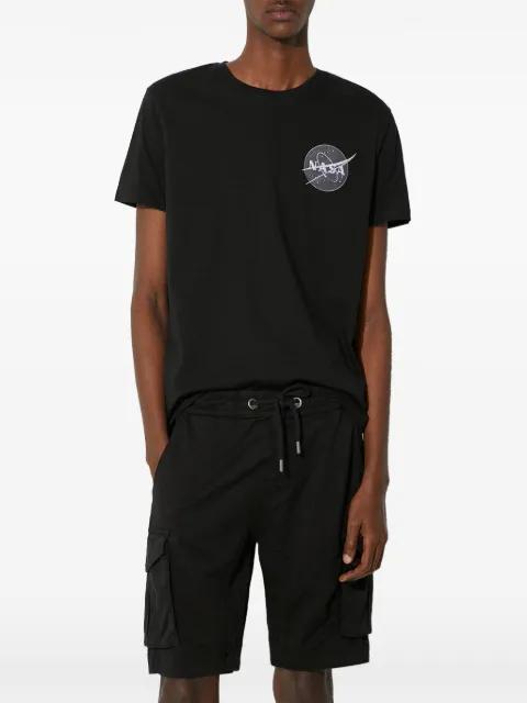 drawstring cargo shorts by ALPHA INDUSTRIES