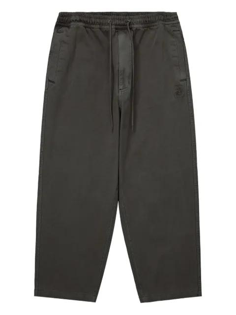 drawstring patch-detail trousers by ALPHA INDUSTRIES