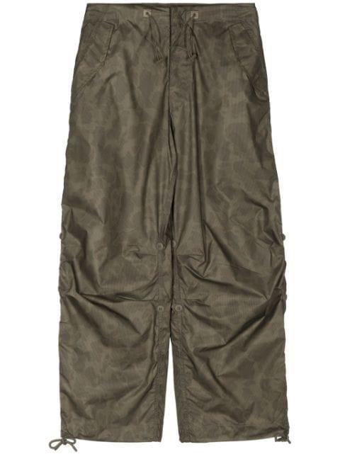 drawstring straight-leg trousers by ALPHA INDUSTRIES
