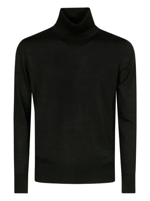 high-neck wool sweater by ALPHA INDUSTRIES
