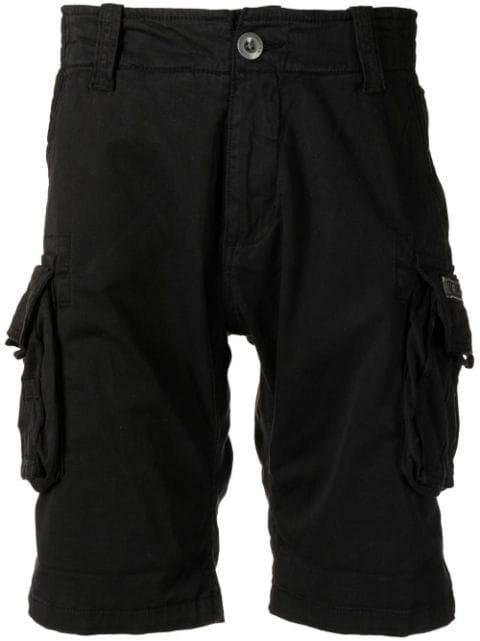 knee-length cargo shorts by ALPHA INDUSTRIES