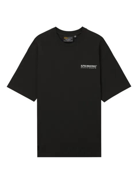 logo T-shirt by ALPHA INDUSTRIES