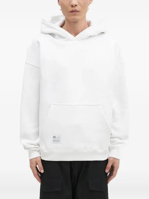 logo hoodied hoodie by ALPHA INDUSTRIES