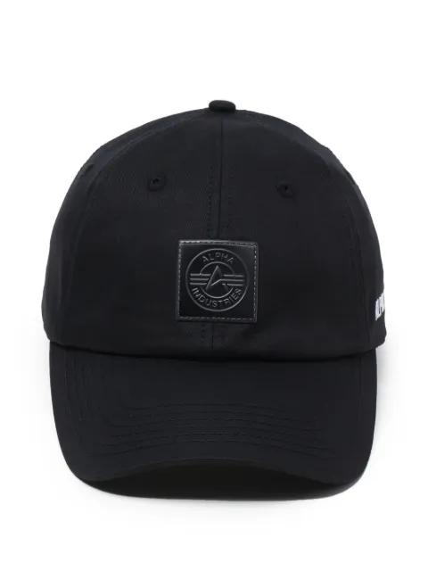 logo-patch baseball cap by ALPHA INDUSTRIES