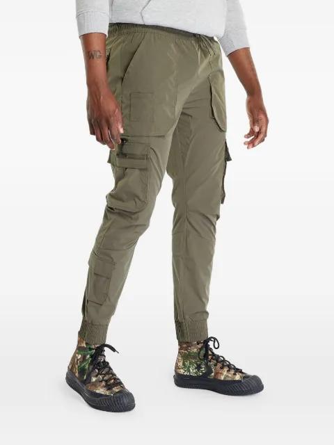 logo-patch cargo pants by ALPHA INDUSTRIES