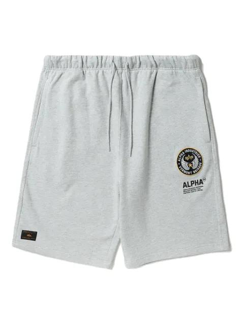 logo-patch shorts by ALPHA INDUSTRIES