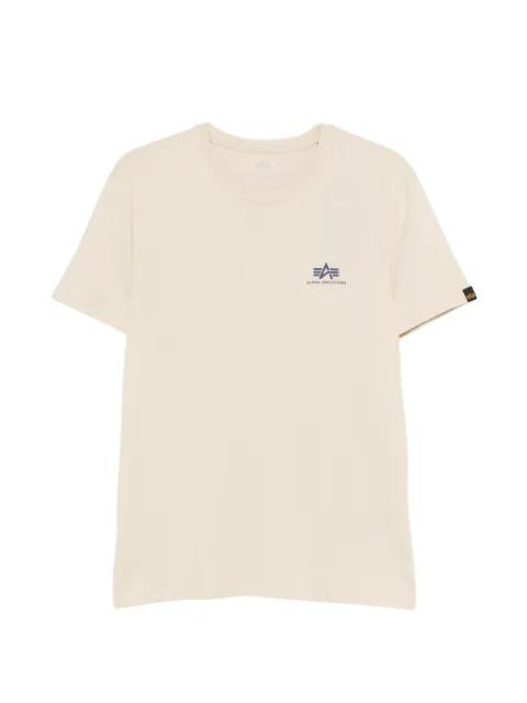 logo-print T-shirt by ALPHA INDUSTRIES