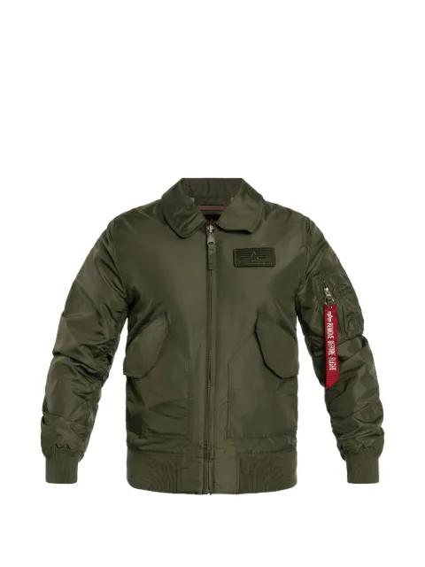 patch pocket jacket by ALPHA INDUSTRIES