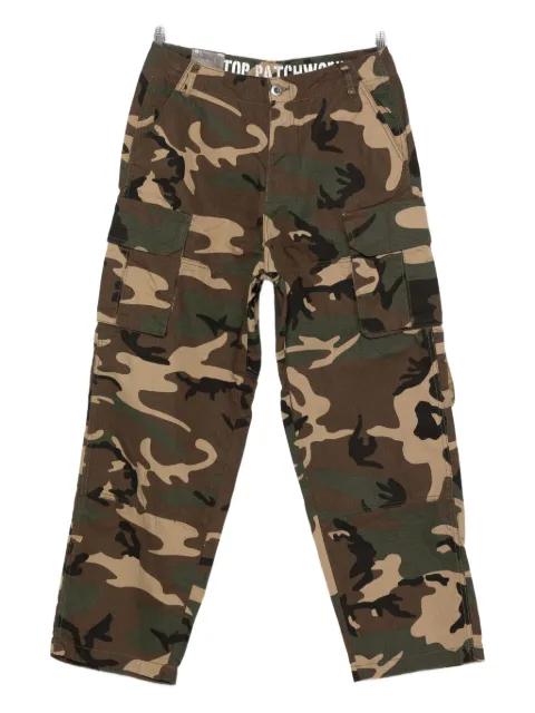 ripstop cargo trousers by ALPHA INDUSTRIES