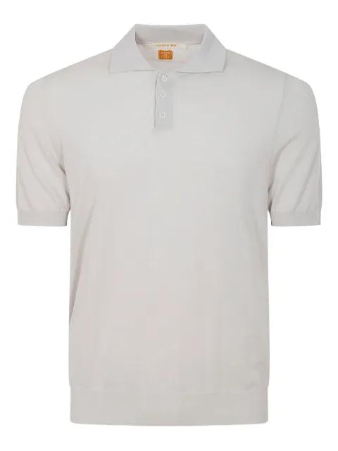 short-sleeve button polo shirt by ALPHA INDUSTRIES