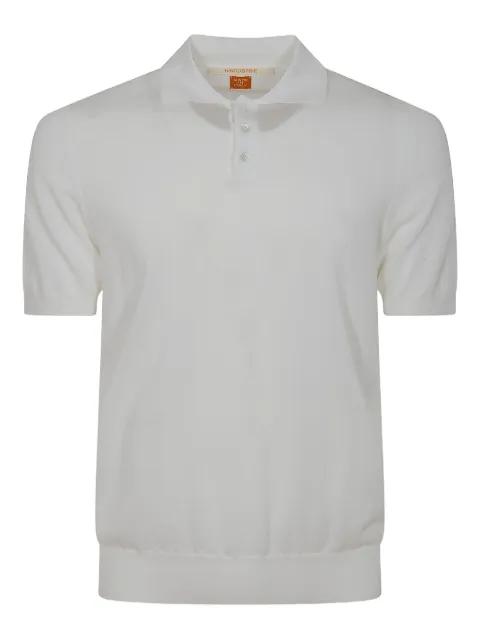 short-sleeve buttoned polo shirt by ALPHA INDUSTRIES