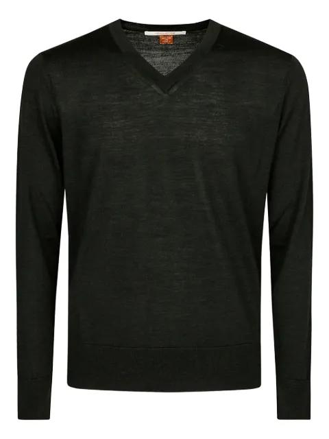v-neck wool sweater by ALPHA INDUSTRIES