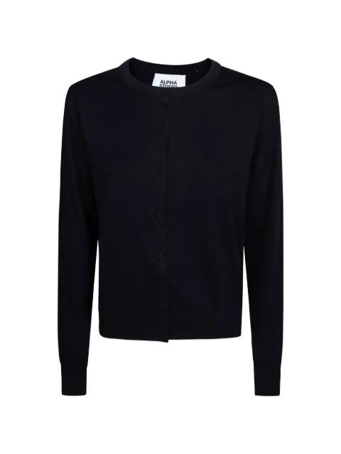 Rebecca buttoned short cardigan by ALPHA STUDIO