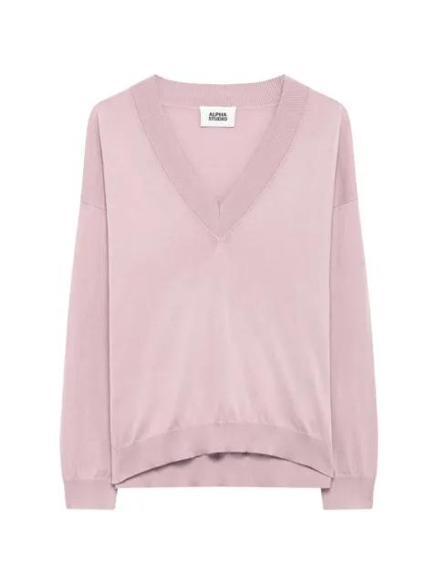 V-neck sweater by ALPHA STUDIO