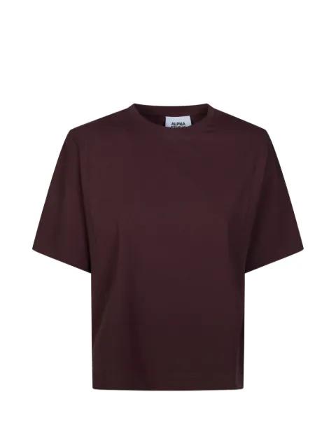 boxy cotton T-shirt by ALPHA STUDIO