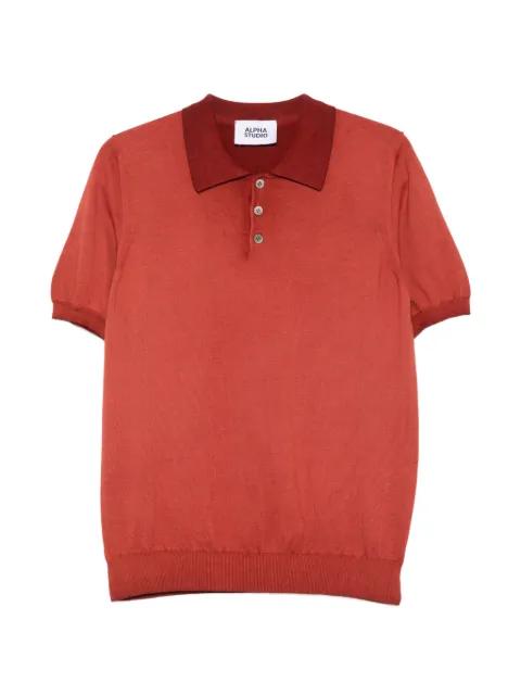 button polo shirt by ALPHA STUDIO