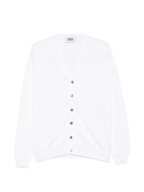 buttoned cardigan by ALPHA STUDIO