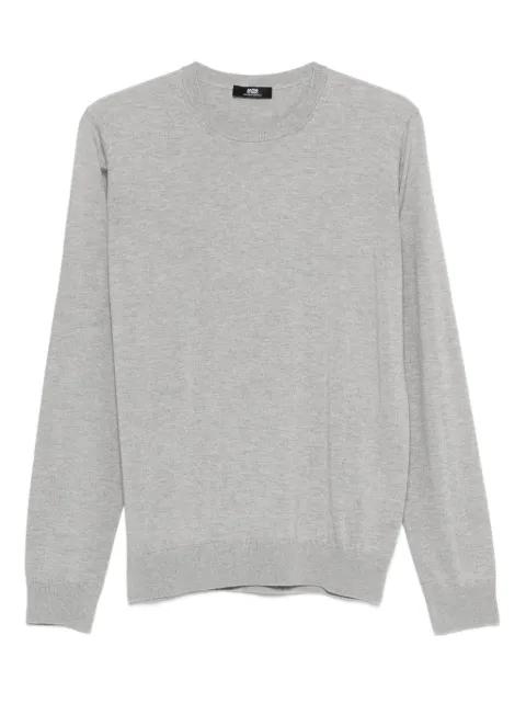 crew-neck long-sleeve sweater by ALPHA STUDIO