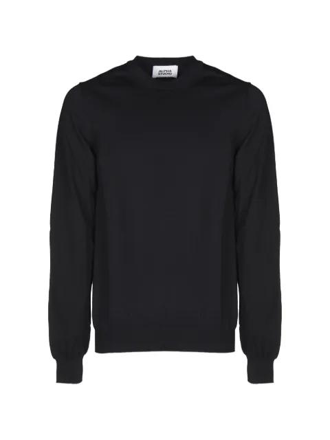 crew-neck sweatshirt by ALPHA STUDIO