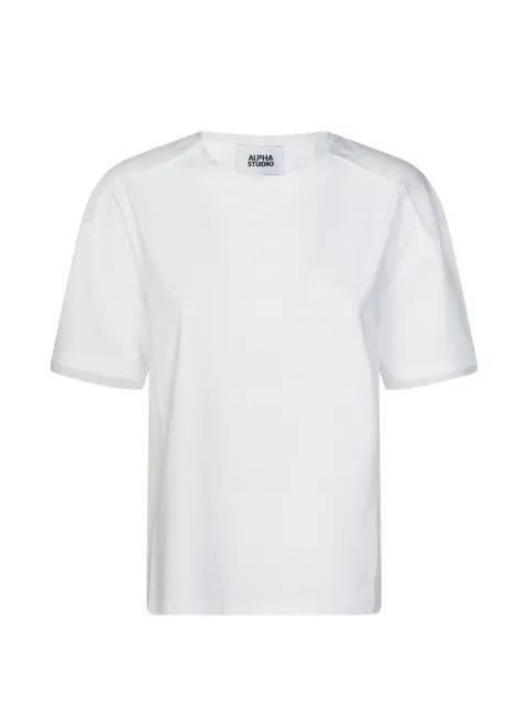 insert boxy T-shirt by ALPHA STUDIO