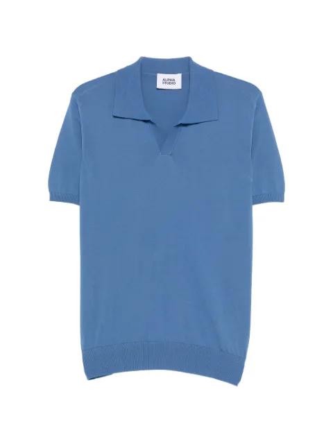 polo shirt knitwear by ALPHA STUDIO