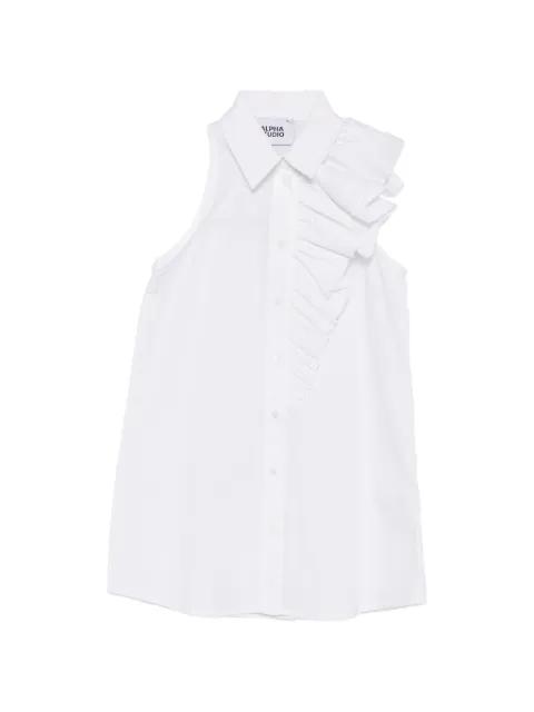 ruffled shirt by ALPHA STUDIO
